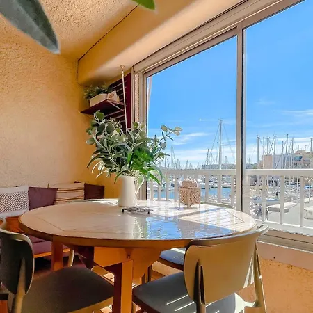 公寓 Terrasse Vue Marina - Parking Prive - Port Commerces & A Pied - Vue Exceptionnelle - Retromirabeau 
