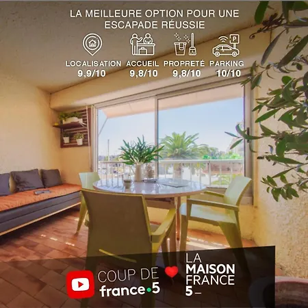 アパート Terrasse Vue Marina - Parking Prive - Port Commerces & A Pied - Vue Exceptionnelle - Retromirabeau 